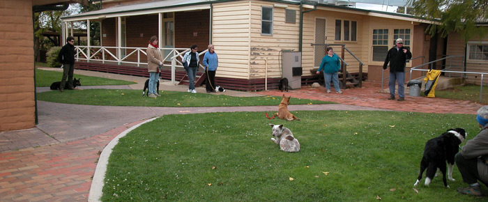 Greg Fontana running a workshop in Mildura, Victoria